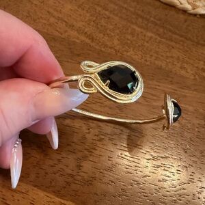 Kendra Scott Andy Black Cuff Bracelet